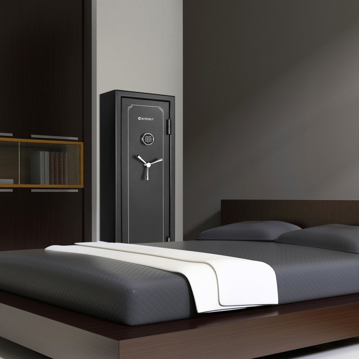 Tall Fireproof Safe Vault – 8.47 Cu Ft, Electronic Keypad