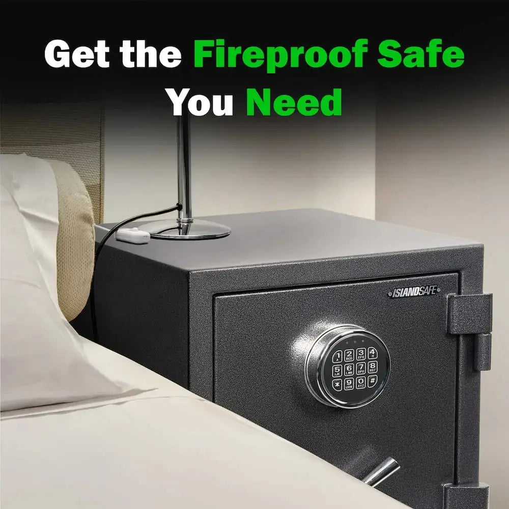 FireShield Medium Fireproof Safe – Keypad, 2.16 Cu Ft