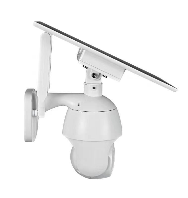 4G LTE Solar-Powered PTZ Wireless Security Camera with 360° Color Night Vision