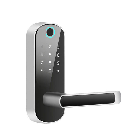 Biometric Smart Lock – 5-in-1 Keyless Entry Deadbolt with Bluetooth & Wi-Fi App Control