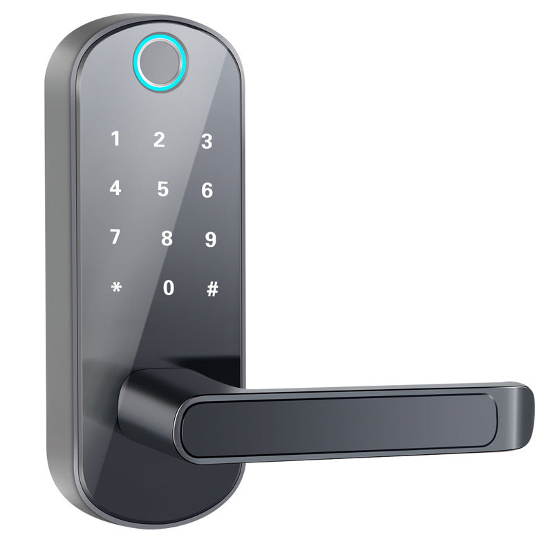 Biometric Smart Lock – 5-in-1 Keyless Entry Deadbolt with Bluetooth & Wi-Fi App Control
