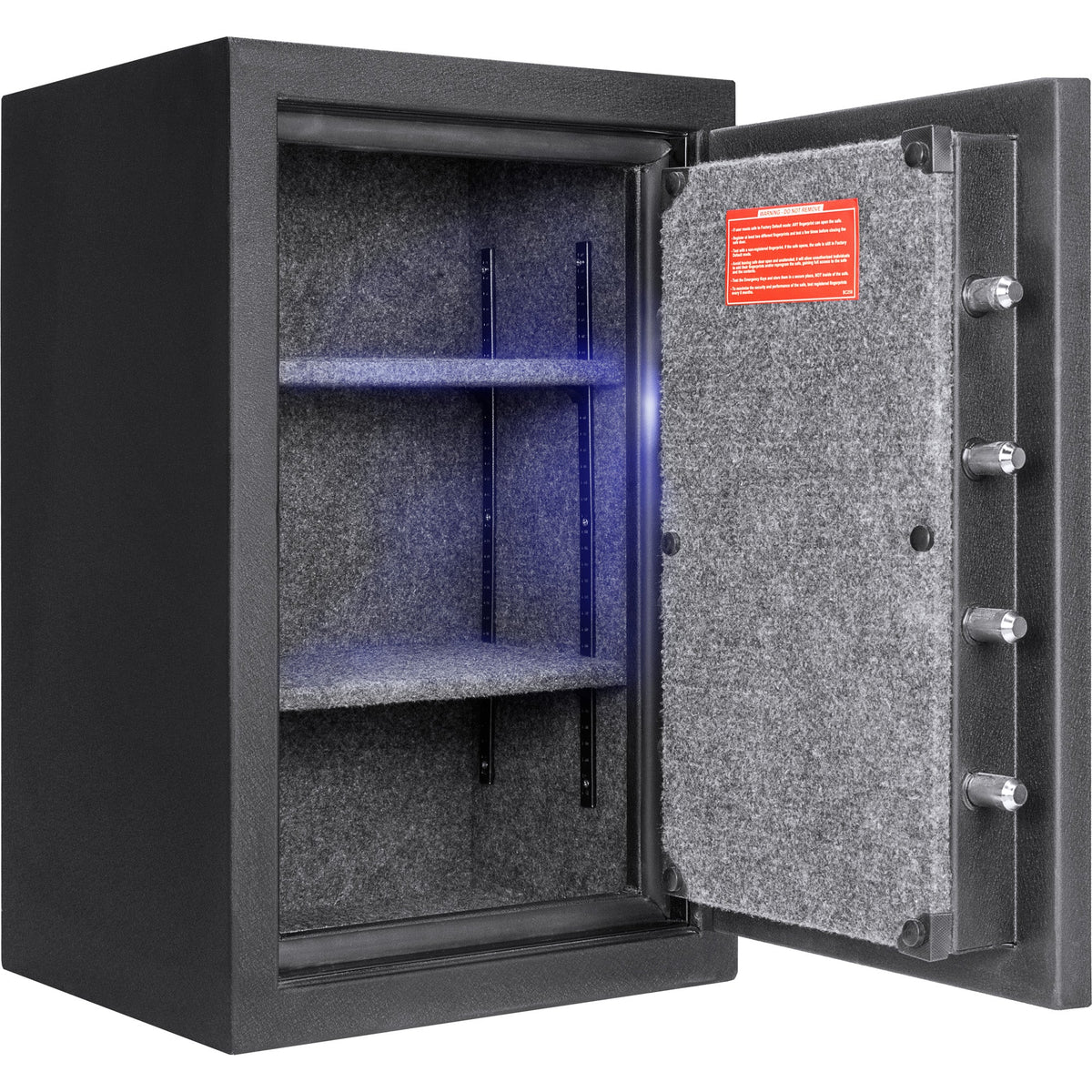 Barska AX13744 Biometric Keypad Fire Resistant Safe – 2.02 Cu Ft