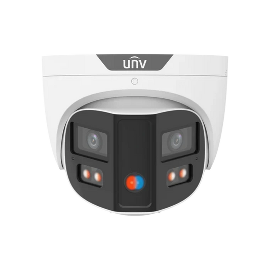 4K 8MP Panoramic ColorHunter Security Camera – 180° Wide Angle, Full-Color Night Vision & Active Deterrence