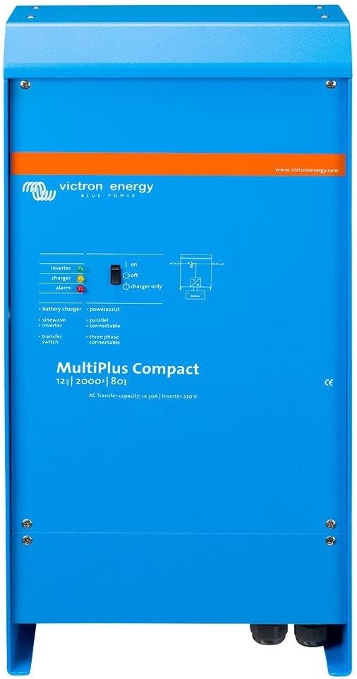 Victron Energy MultiPlus 12/2000/80-50 120V Inverter/Charger [PMP122200102]
