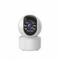 4K Wifi Smart Camera Rotatable Controllable Surveillance Auto Tracking Way Audio Color Night Vision Monitor Camera 2025