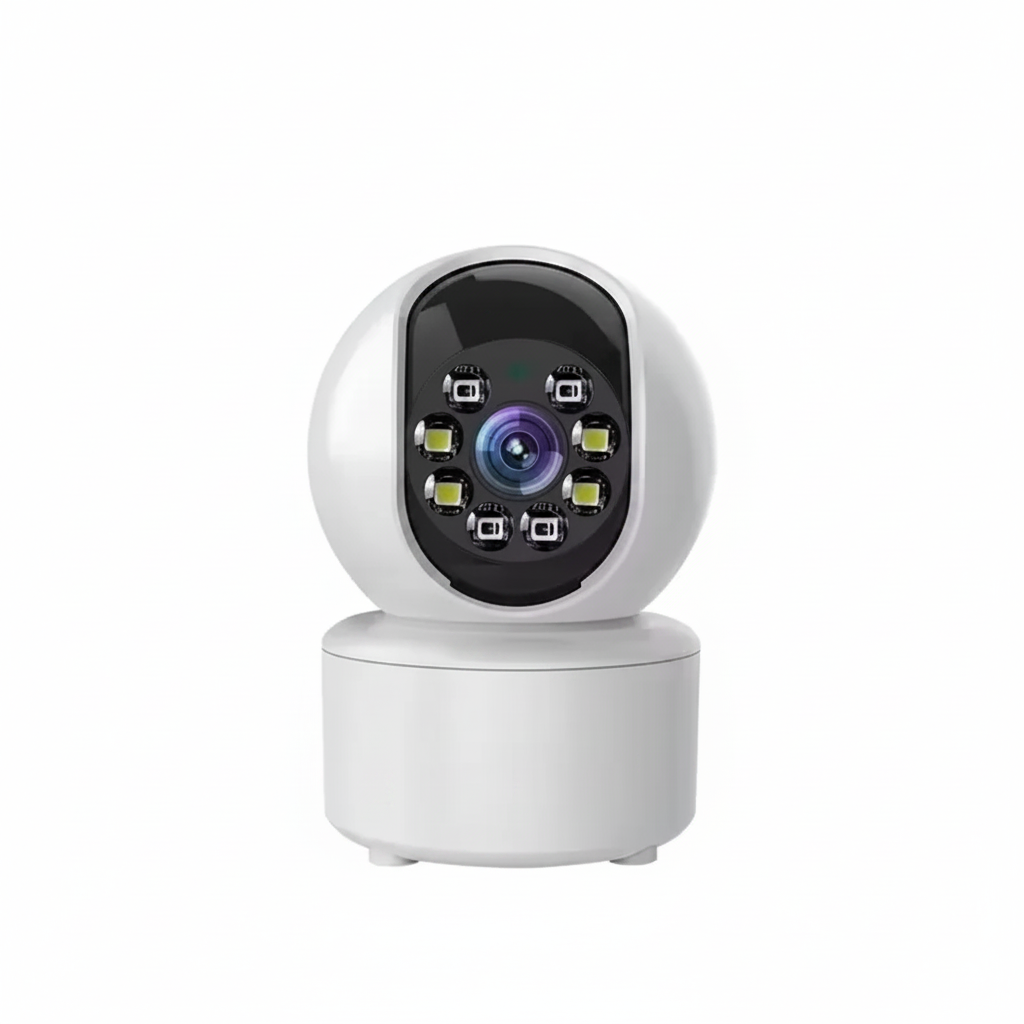 4K Wifi Smart Camera Rotatable Controllable Surveillance Auto Tracking Way Audio Color Night Vision Monitor Camera 2025