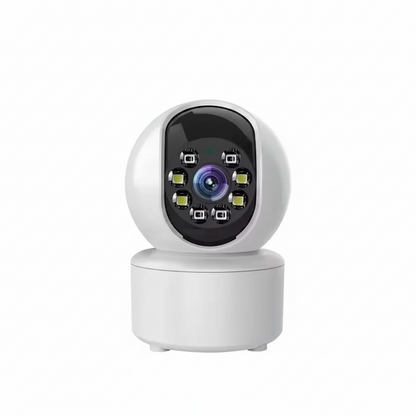 4K Wifi Smart Camera Rotatable Controllable Surveillance Auto Tracking Way Audio Color Night Vision Monitor Camera 2025